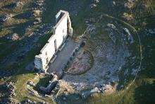 Vista aérea del teatro Vista aérea del teatro